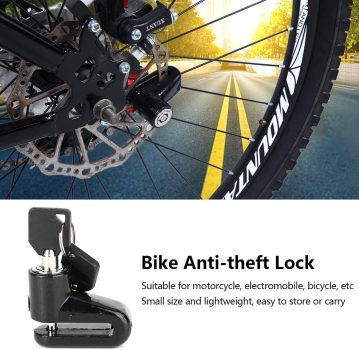 motorcycle disc brake lock anti theft